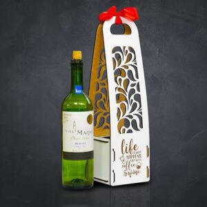 Scatola / Confezione bottiglia di vino personalizzabile