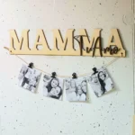 Portafoto In Legno Da Appendere Al Muro Mamma Ti Amo 50 Cm Circa (1) Portafoto In Legno Da Appendere Al Muro Mamma Ti Amo 50 Cm Circa (1)
