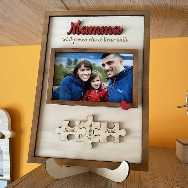 Quadretto Foto + Puzzle Mamma (3)
