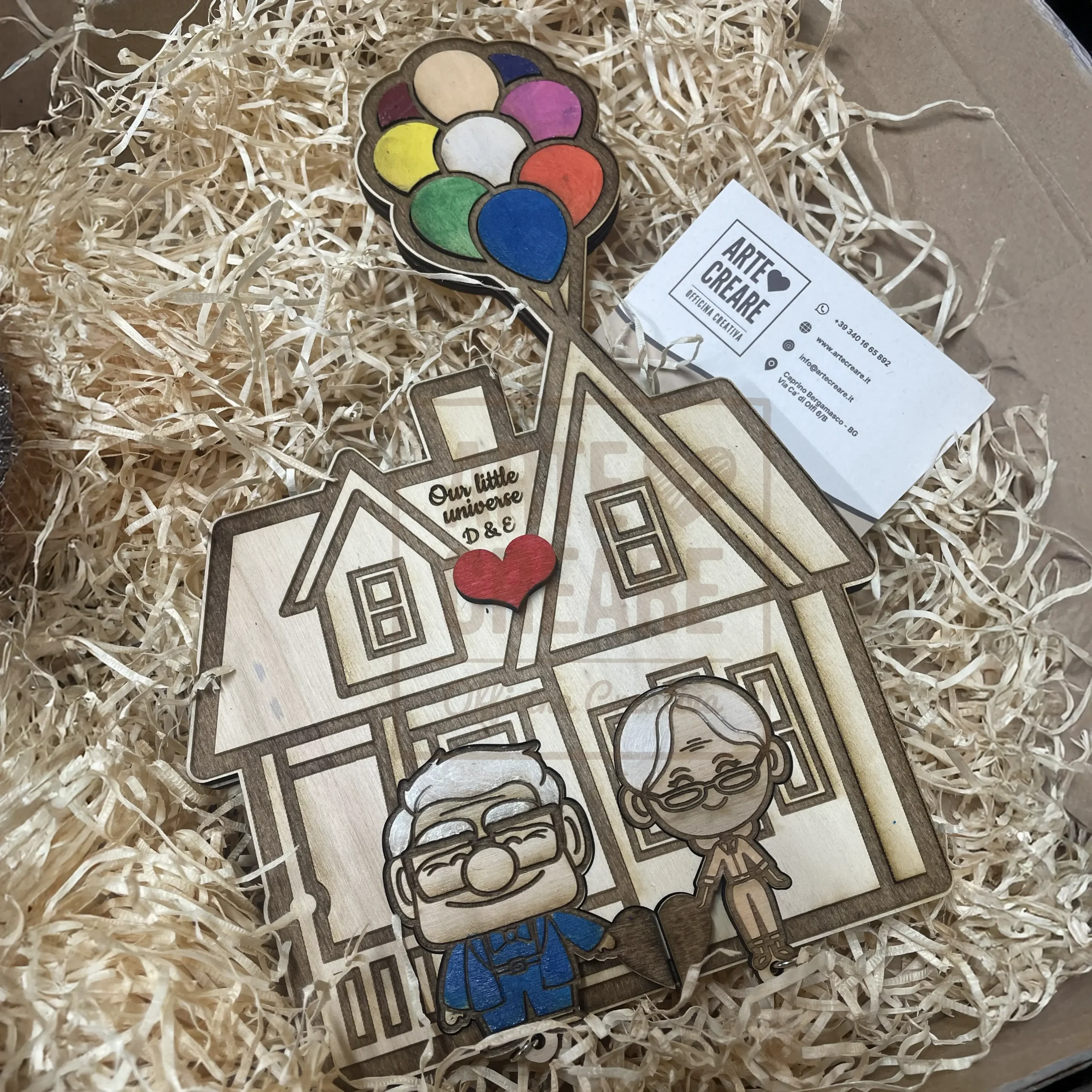 Casetta Up Carl E Ellie Personalizzata Con Nomi Copia 1