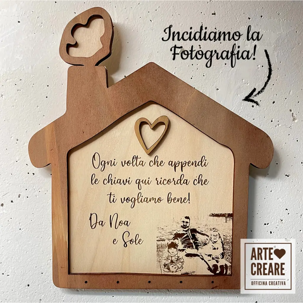 Casetta Appendichiavi Personalizzabile (1) Casetta Appendichiavi Personalizzabile (1)