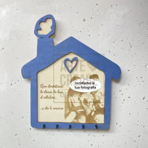 Appendichiavi Fotografia Incisa - 562 Blu Grigio
