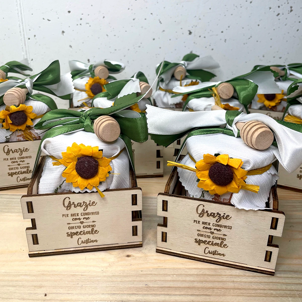 Cassetta Miele Con Frase Personalizzata Bomboniera (3)
