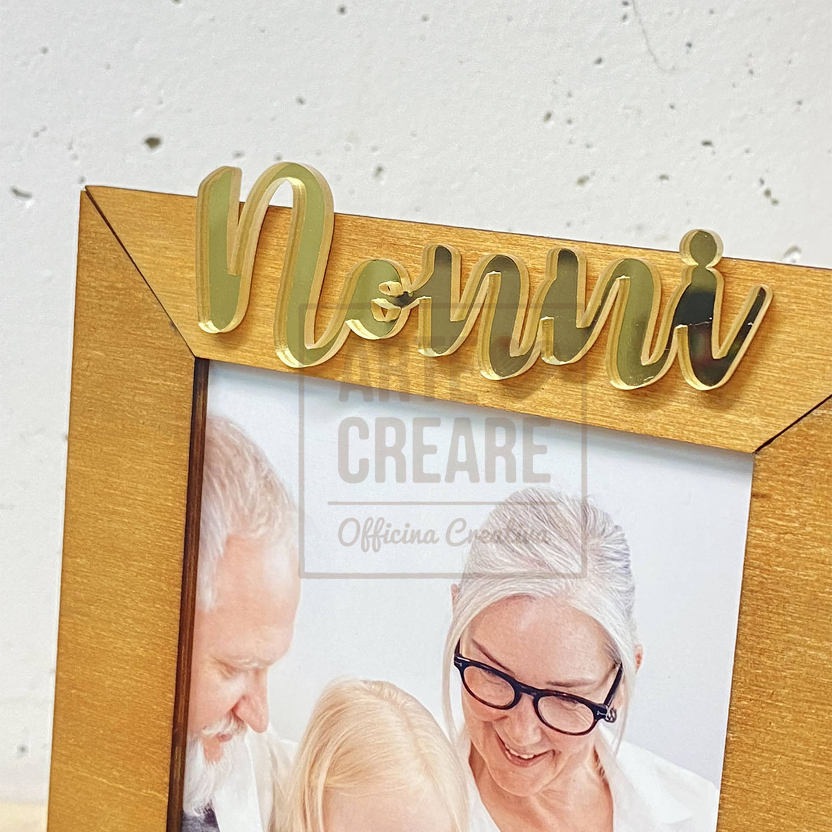 Cornice Con Dettagli In Plexiglass Per Nonno : Nonna : Nonni 2