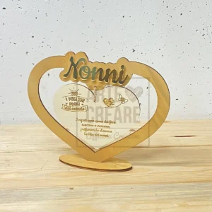 Cuore Pendente Per I Nonni Nonna Nonno Artecreare (2)