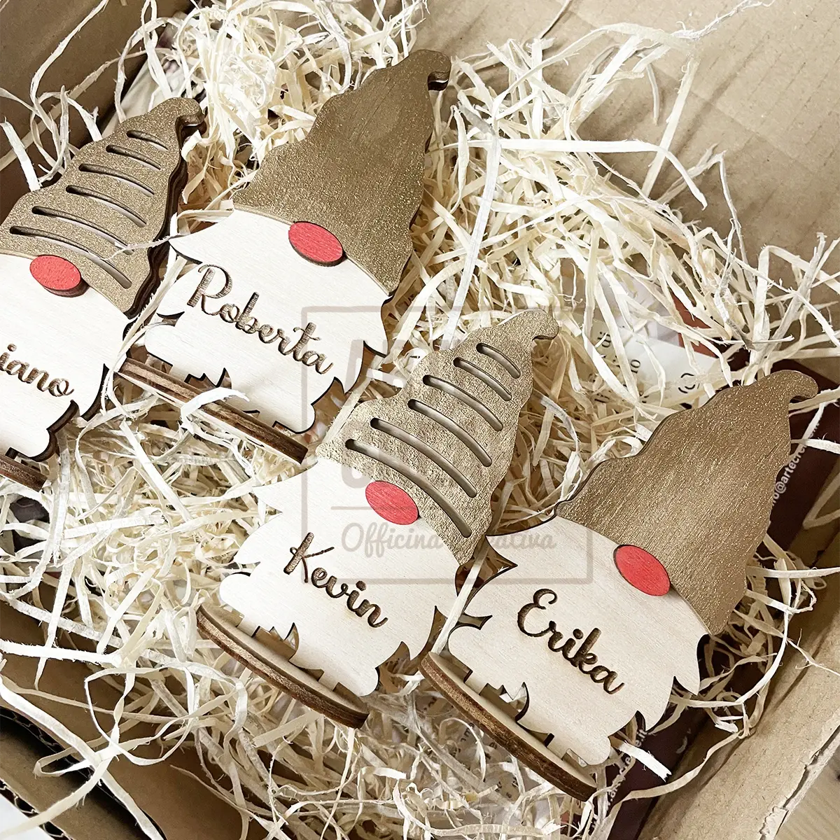 Gnomo Segnaposto Personalizzato Con Nome2