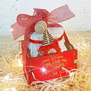 Vasetto Di Miele In Cassettina Di Legno Un Dolce Regalo Di Natale Per Tutti