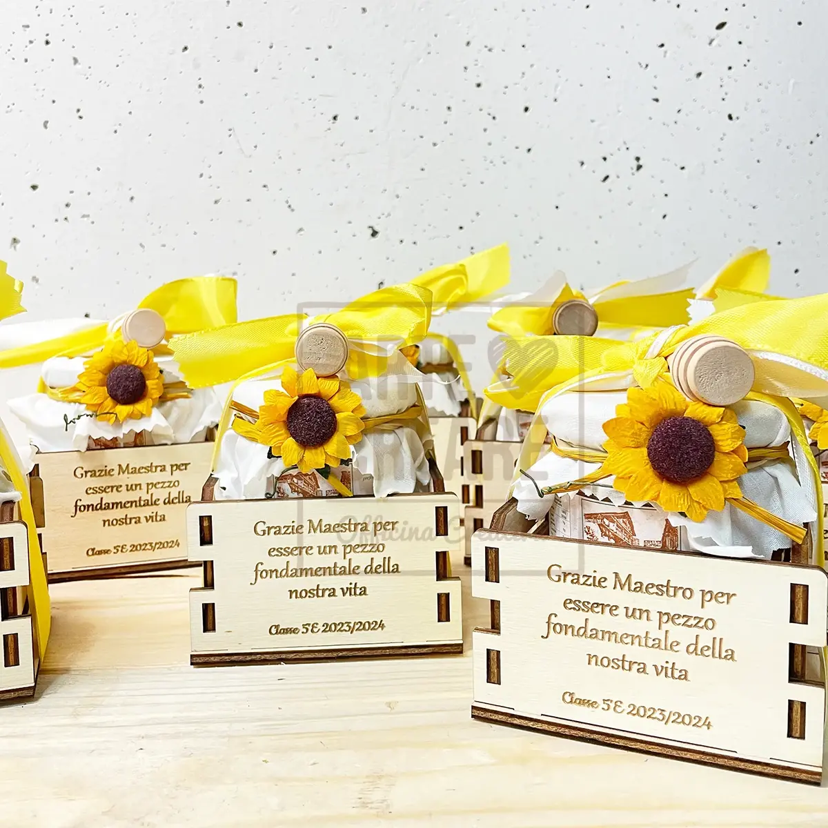 Vasetto Di Miele Maestra Maestre Maestro 1