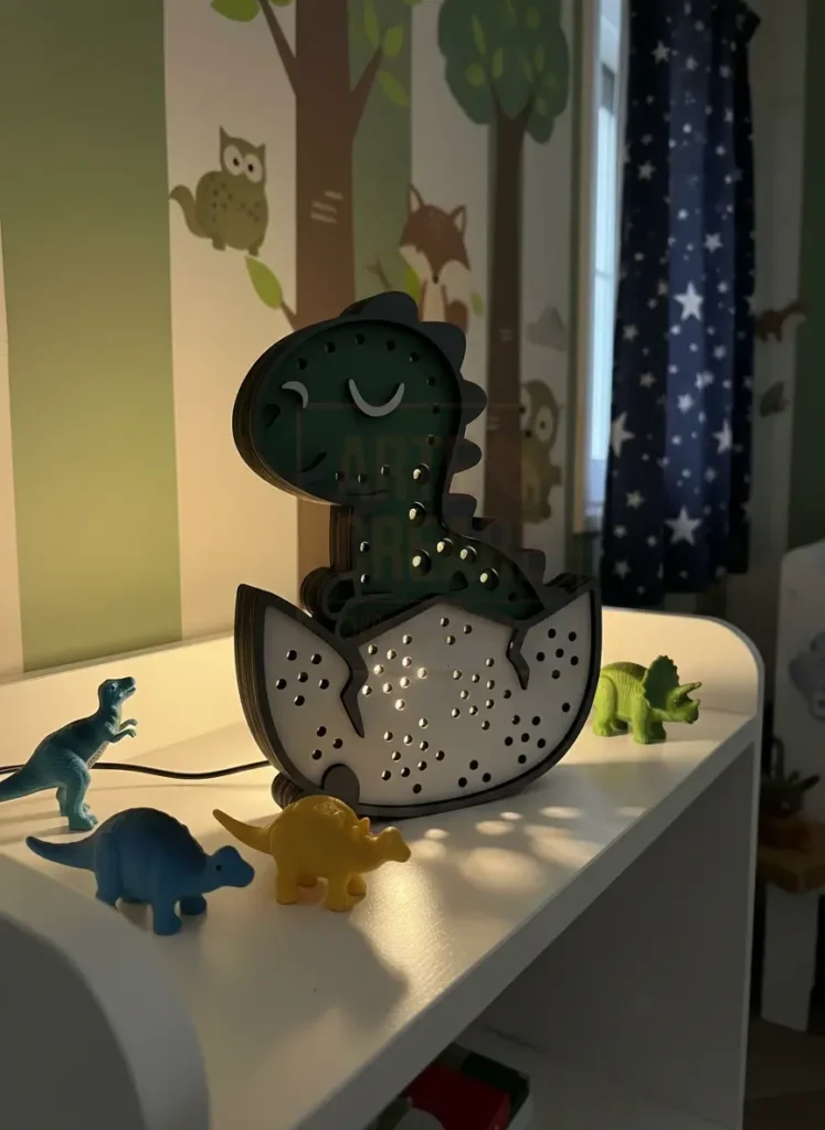 Luce notturna per bambini: guida completa per scegliere quella giusta 4 Lampada Da Notte Dinosauro Bambini