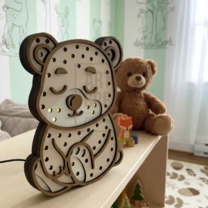 Lampada Da Tavolo Bambini Orsetto