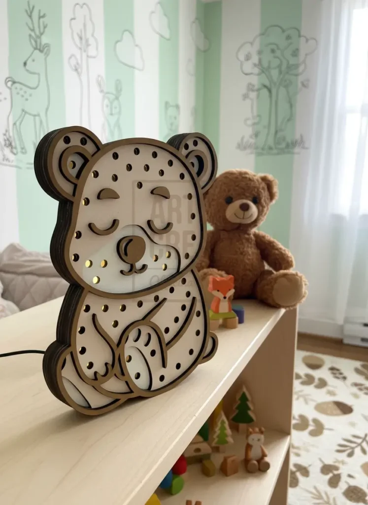 Luce notturna per bambini: guida completa per scegliere quella giusta 3 Lampada Da Tavolo Bambini Orsetto