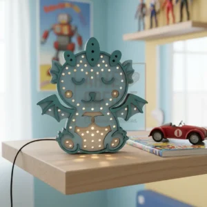 Lampada LED Draghetto Kawaii