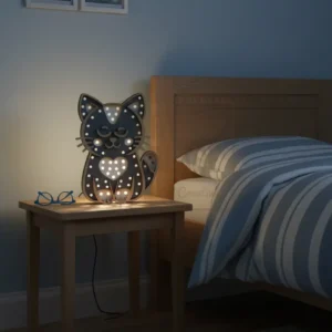 Luce Notturna LED Gattino per cameretta bambini