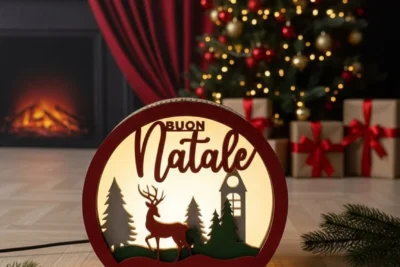Lampade Natalizie Artigianali: 7 Motivi Per Scegliere le Migliori Decorazioni in Legno